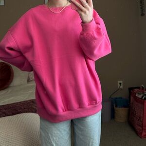 Bright Pink Sweatshirt